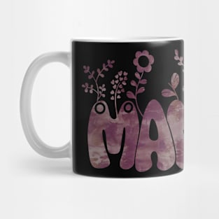 mama tie dye Mug